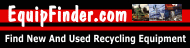 Recycling Equipment Finder Service