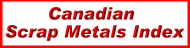 Canadian Scrap Metals Composite Index
